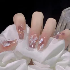 Short Angelic Press On Nails