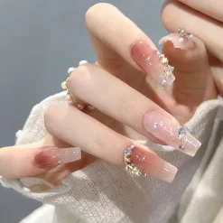 Short Angelic Press On Nails
