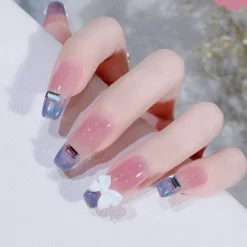 Short Angelic Press On Nails