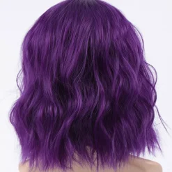 Short Wavy Pastel Wig