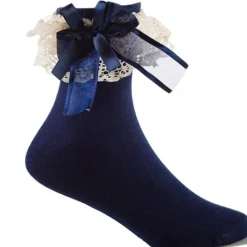 Silk & Ruffle Princess Socks