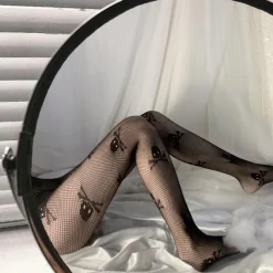Skull Fishnet Stockings
