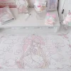 Sleepy Angel Pink Desk Pad