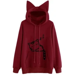 Sleepy Cat Hoodie
