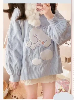 Sleepy Puppy Knit Sweater