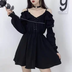 Slouchy Goth Dress