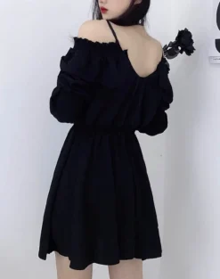 Slouchy Goth Dress