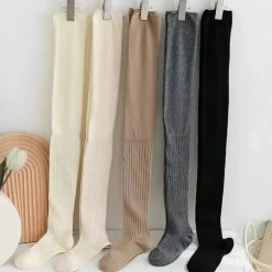 Slouchy Thigh High Socks