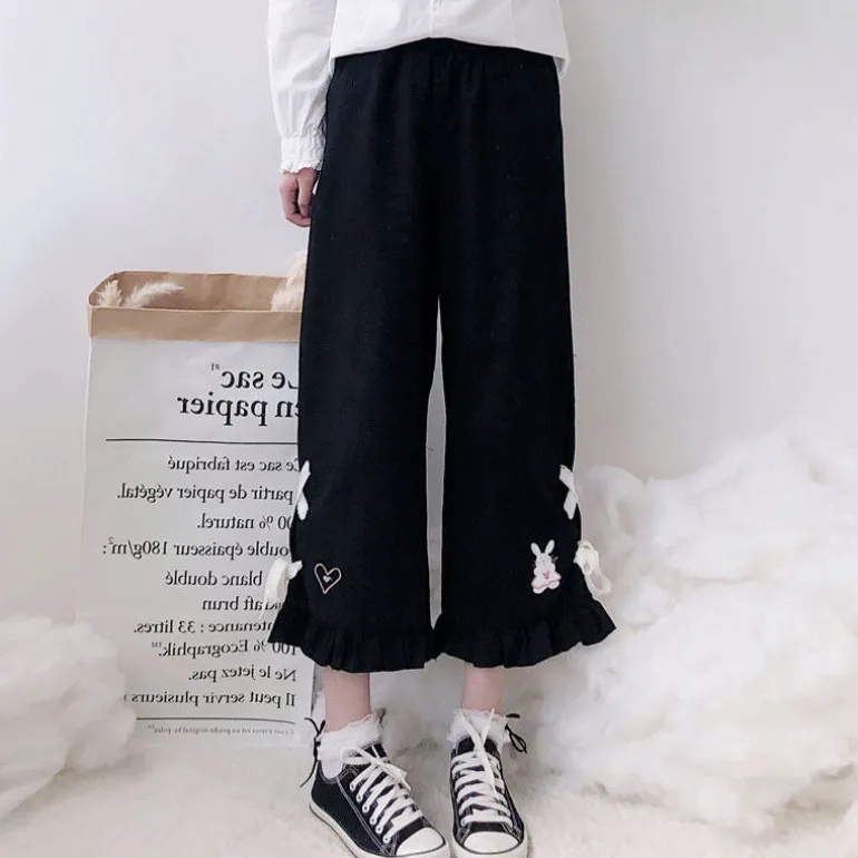 Smol Ruffled Bunny Pants