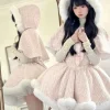 Snow Dumpling Tweed Outfit Set
