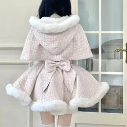 Snow Dumpling Tweed Outfit Set