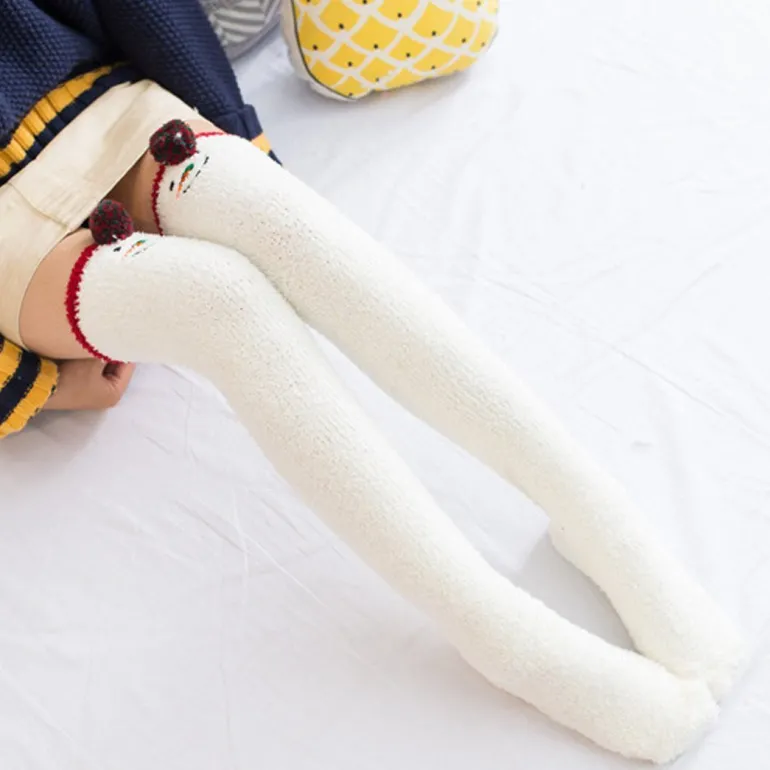 Snowman Thigh Highs