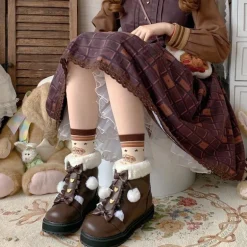 Snowy Bear Booties