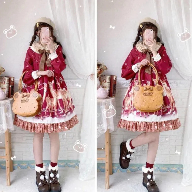 Snowy Bear Booties
