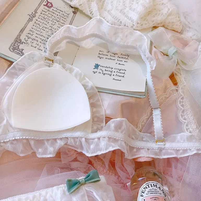 Soft Chiffon Princess Lingerie Set