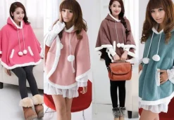 Soft Poncho Cape