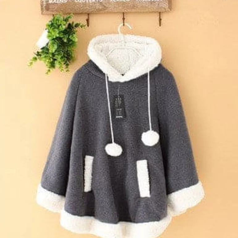 Soft Poncho Cape