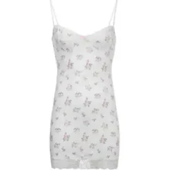 Soft Rosebud Tank Dress