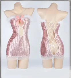 Soft Velour Bunny Set