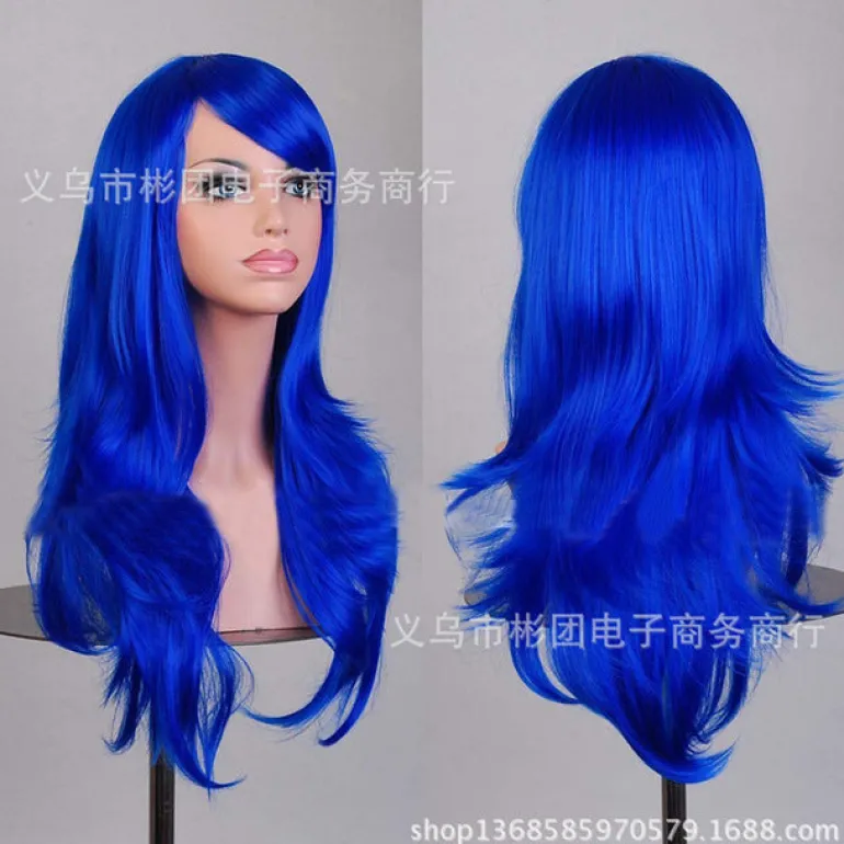 Solid Color Long Wigs
