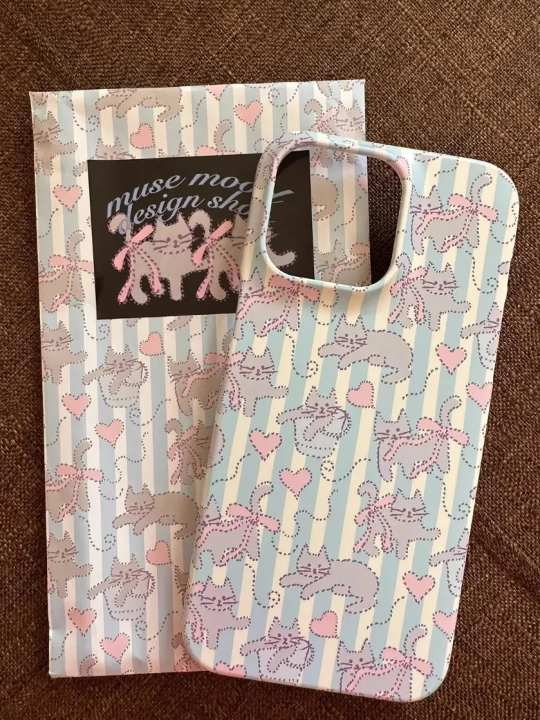 Speckle Kitten iPhone Case
