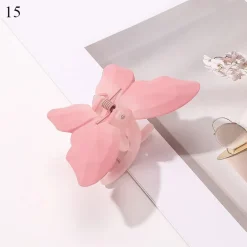 Speckled Butterfly Acrylic Hair Clips