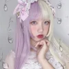 Split Lavender Cosplay Wig