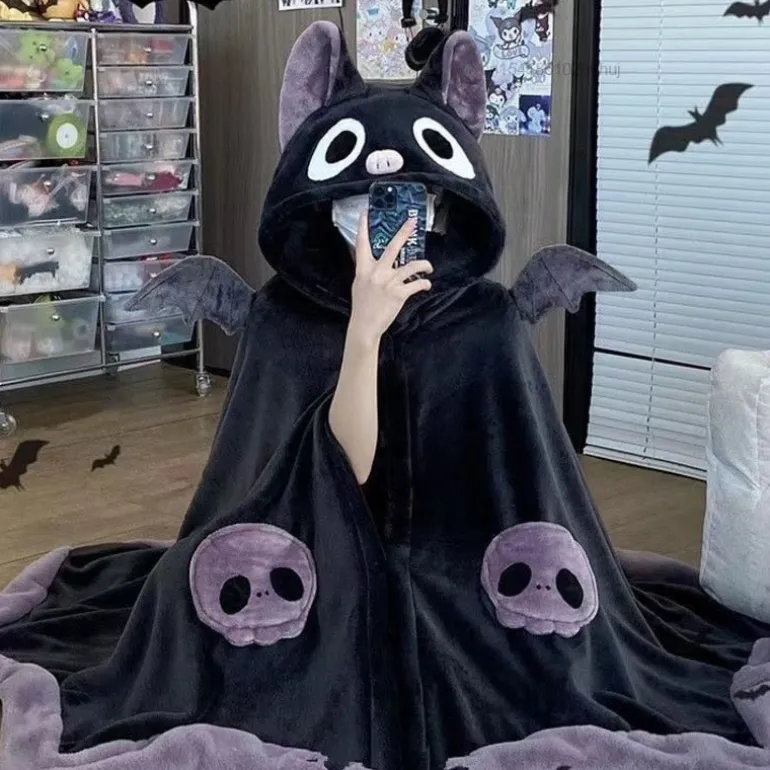 Spooky Halloween Bat Cloak