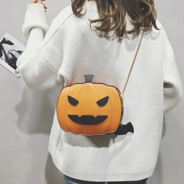 Spoopy Pumpkin Bag