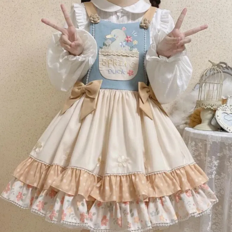 Spring Duckling Dress