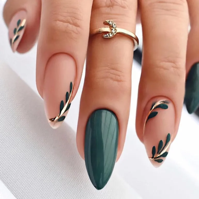 Spring Floral Press On Nails