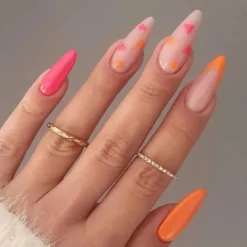 Spring Floral Press On Nails