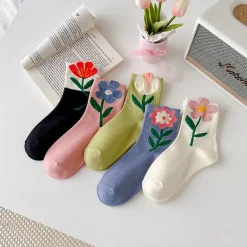 Spring Flower Socks