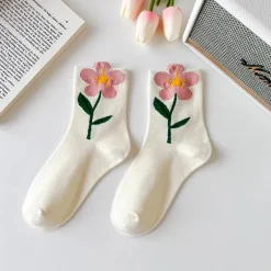 Spring Flower Socks