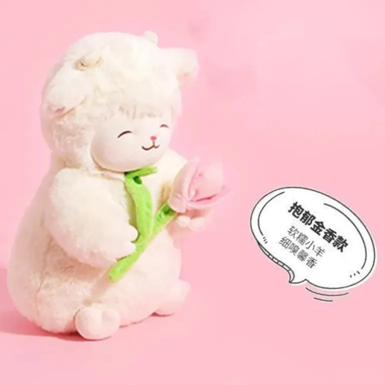 Spring Tulip Lamb Plush