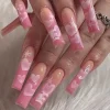 Square Shape Long Press On Nails