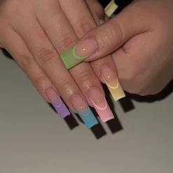 Square Shape Long Press On Nails