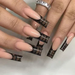 Square Shape Long Press On Nails