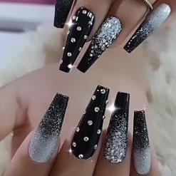 Square Shape Long Press On Nails