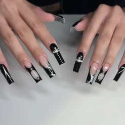 Square Shape Long Press On Nails