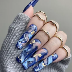 Square Shape Long Press On Nails
