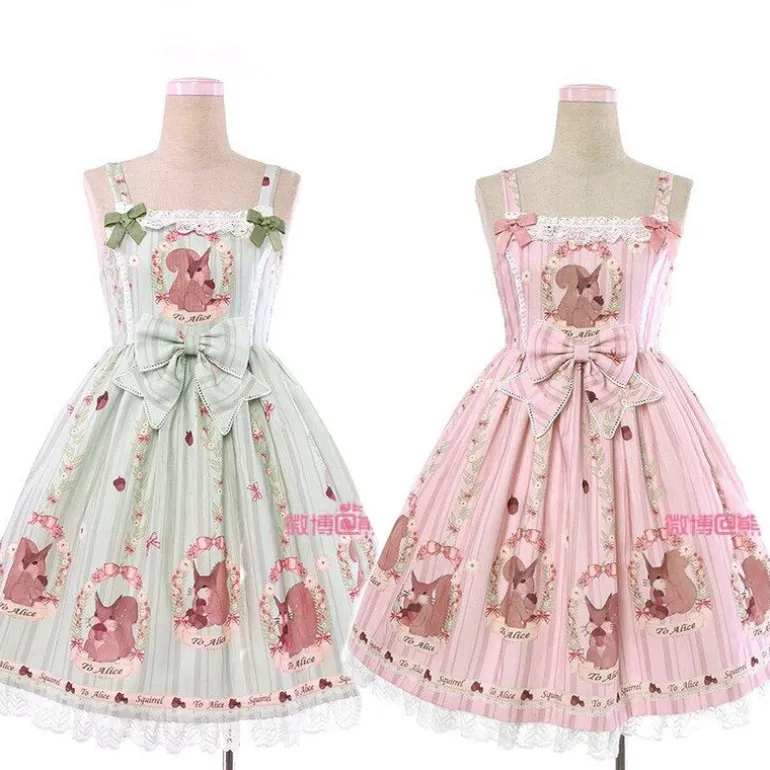 Squirrel Cameo Dress
