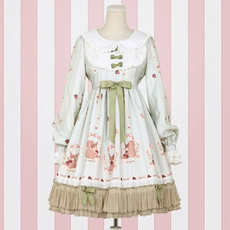 Squirrel Cameo Dress