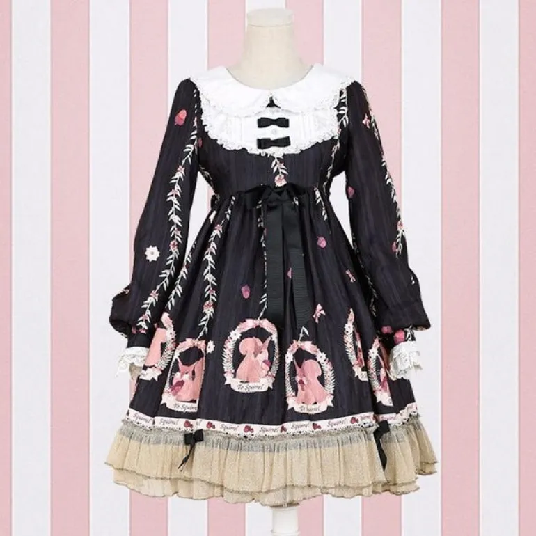 Squirrel Cameo Dress
