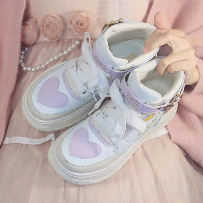 Star Crown Pastel Hi-Tops