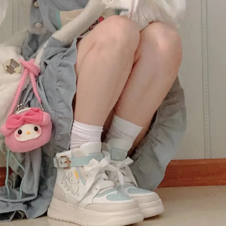 Star Crown Pastel Hi-Tops