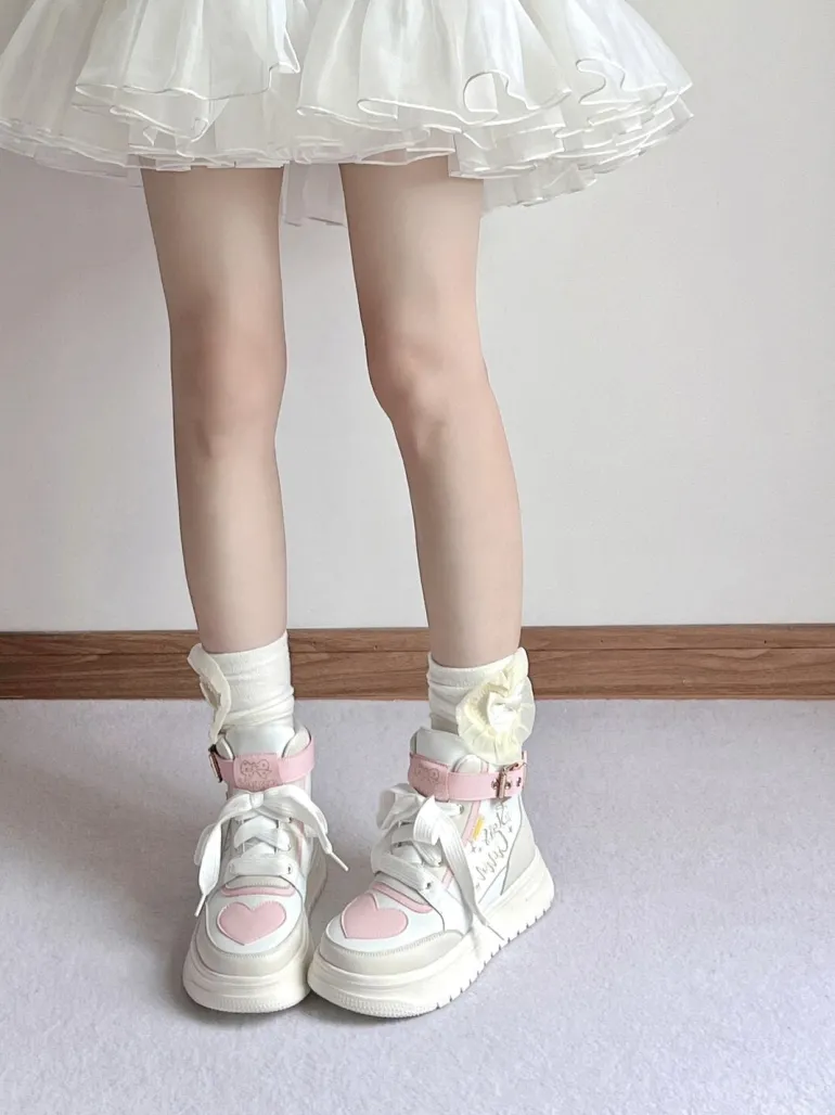 Star Crown Pastel Hi-Tops