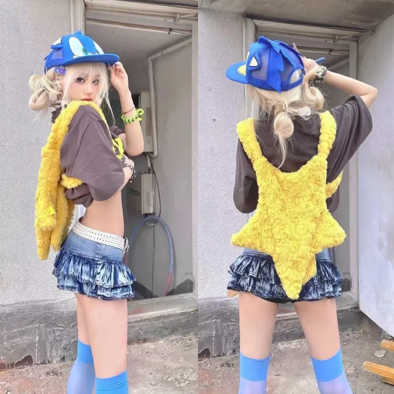 Star Girl Y2K Slouchy Bag