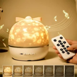 Starry Sky Projector Lamp & Speaker