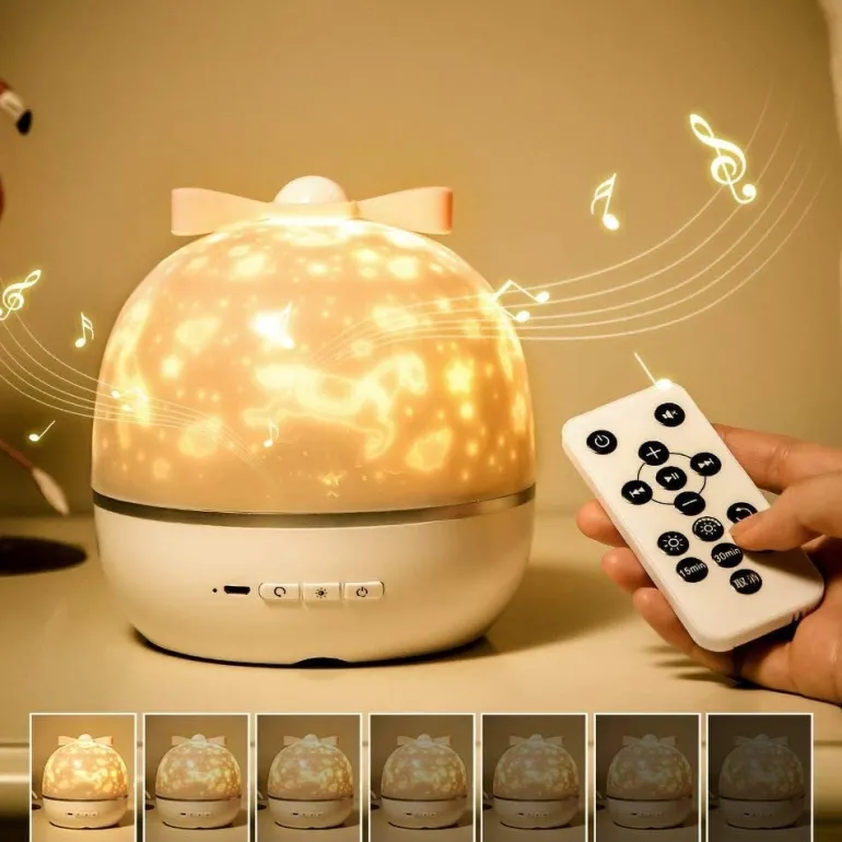 Starry Sky Projector Lamp & Speaker